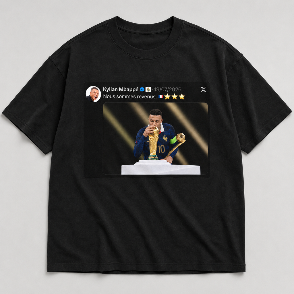 Nous sommes revenus. — T-shirt Édition Limité