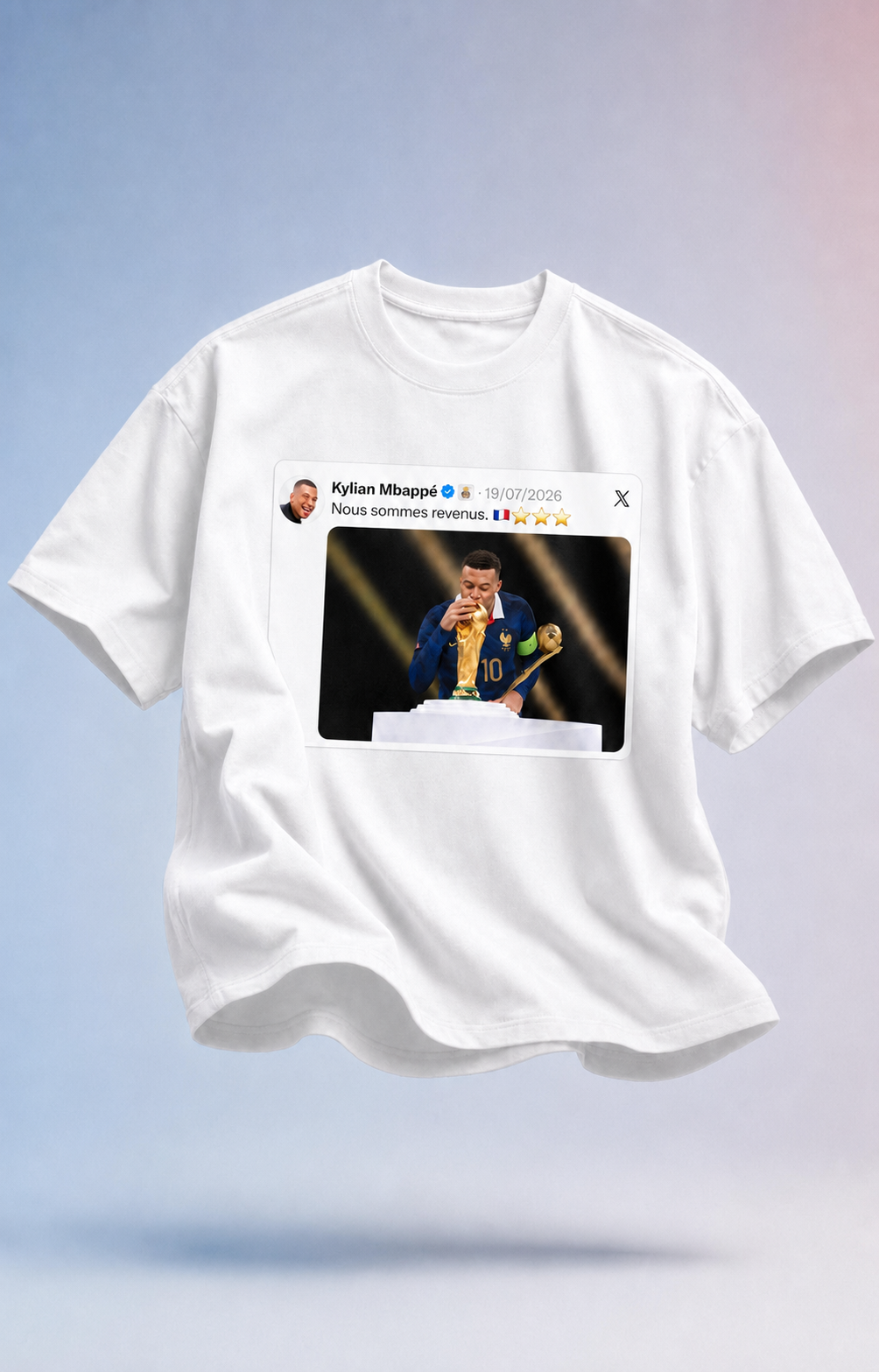 Nous sommes revenus. — T-shirt Édition Limité